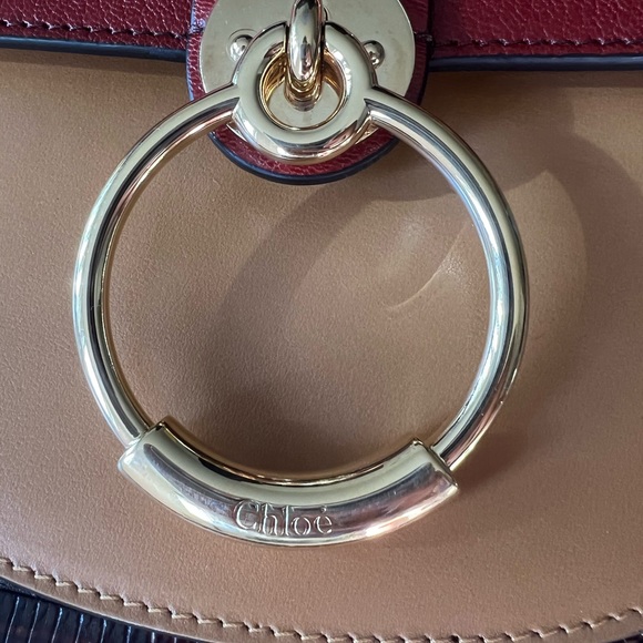 ChloeTess Small Lizard-Embossed Crossbody Bag - Picture 9 of 9